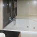 Шторка на ванну GuteWetter Lux Pearl GV-601AS левая 65 см стекло бесцветное, профиль хром