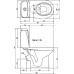Унитаз-компакт Jika Vega 2451.4  с бачком