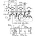 Смеситель Grohe Atrio New 19923003 на борт ванны
