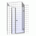 Душевая дверь в нишу GuteWetter Trend Door GK-862BP правая 125 см стекло бесцветное Two, профиль хром