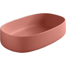 Раковина ArtCeram Cognac COL003 rosso corallo, 55 см 