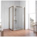 Душевой уголок Vegas Glass ZP+ZPV 110*90 05 01 профиль бронза, стекло прозрачное