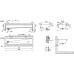 Раковина Oceanus 3-024.1 L 120 см