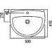 Раковина IFO Arret RS031050000 50 см