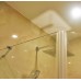Душевой уголок GuteWetter Lux Festt GK-001 левый 90x90 см стекло бесцветное, фурнитура хром