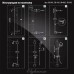Душевой гарнитур Elghansa Shower Rail SB-99S