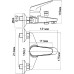 Смеситель Aquanet Aura SD20081 для ванны с душем