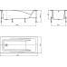 Акриловая ванна Roca Hall 170x75 ZRU9302768
