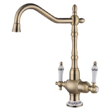 Смеситель Zorg Clean Water ZR 336 YF-50 BR для кухонной мойки 