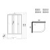 Душевая кабина Niagara NG-2510-14LF 120x80
