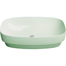 Раковина Catalano Green Lux 60x40 зеленый матовый 