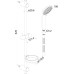 Душевой гарнитур Damixa Space Plus 760100200