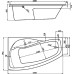 Акриловая ванна Santek Майорка XL 160x95 L