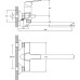 Душевой комплект Rush Victoria VI7135-26