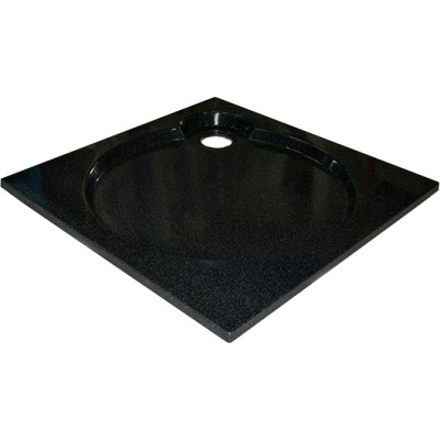 Поддон для душа GuteWetter Deluxe 100x100x2 Q черный