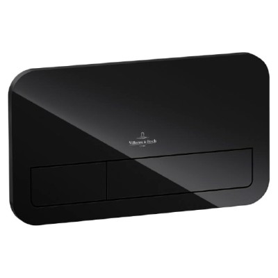Кнопка смыва Villeroy & Boch Viconnect 922400RB черная глянцевая