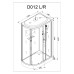 Душевая кабина AvaCan D012SR 120x90