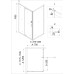 Душевое ограждение Niagara NG-43-12AG-A70G 120x70