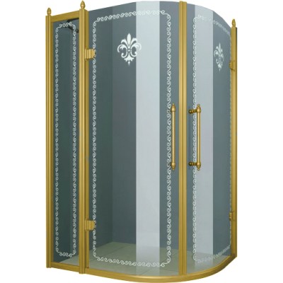 Душевой уголок Cezares Retro A RH 2 120/90 CP G