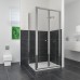 Душевой уголок RGW Classic CL-31 (760-810)x800x1850 профиль хром, стекло чистое