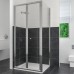 Душевой уголок RGW Classic CL-31 (760-810)x800x1850 профиль хром, стекло чистое