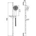 Душевой уголок BelBagno Uno R 2 90 P Cr + Смеситель BelBagno Tanaro TAN ESDM CRM для душа + Душевой гарнитур BelBagno Vittoria VIT SAL CRM