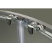 Душевой уголок BelBagno Uno R 2 90 P Cr + Смеситель BelBagno Tanaro TAN ESDM CRM для душа + Душевой гарнитур BelBagno Vittoria VIT SAL CRM