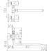 Смеситель Paulmark Dresden Dr121003 универсальный