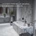 Чугунная ванна Vinsent Veron Tampa 170x70x42 с хромированными ручками и антискользящим покрытием