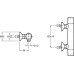 Смеситель Jacob Delafon Elevation E18877-CP для душа