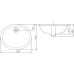 Раковина SSWW CL3022 50 см
