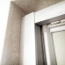 Душевой уголок GuteWetter Practic Rectan GK-402 левая 95x90 см стекло бесцветное, профиль матовый хром