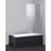 Шторка на ванну BelBagno Sela V 1 80/140 C Cr