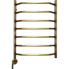 Полотенцесушитель электрический Domoterm Лаура П7 50x70, античная бронза, L 