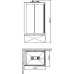 Душевая кабина Orans SR-86152 L 110x80