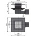 Душевой трап AlcaPlast APV3344
