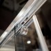 Душевая дверь в нишу GuteWetter Slide Door GK-862 левая 105 см стекло бесцветное, профиль хром