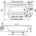 Акриловая ванна Vagnerplast Kasandra 150x70