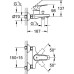 Смеситель Grohe BauFlow 32811000 для ванны с душем