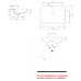 Раковина Olympia Clear 09CL011 65 см