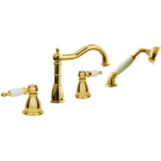 Смеситель Boheme Oro 395 на борт ванны 