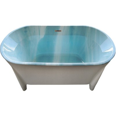 Акриловая ванна BelBagno BB40-1700 marine