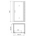 Душевое ограждение Gemy Sunny Bay S28170-A85 90x85