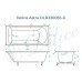 Ванна из искусственного камня Delice Astra 170x70 глянцевая DLR330055-G
