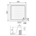 Поддон для душа Novellini Olympic 90x90 см полувстраиваемый