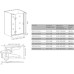 Душевая дверь в нишу Good Door Saturn WTW-120-C-CH-L