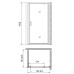 Душевое ограждение Gemy Sunny Bay S28150-A80 80x80