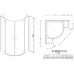 Душевой уголок Radaway Torrenta PDD/E 90x80 прозрачное стекло