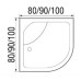 Душевая кабина River Nara 90/24 MT 90x90