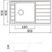 Мойка кухонная Seaman Eco Roma SMR-8650A с клапан-автоматом